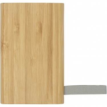 Logotrade Logogeschenke das Foto: Tulda 5000 mAh Powerbank aus Bambus